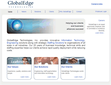 Tablet Screenshot of globaledge-tech.com